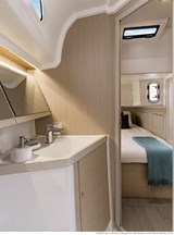 Aft double Cabin